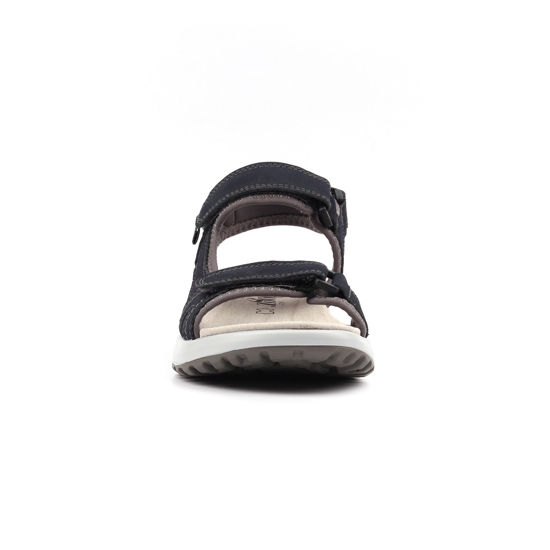Lazy Dogz Riviera Navy Leather Sandal