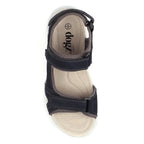 Lazy Dogz Riviera Navy Leather Sandal