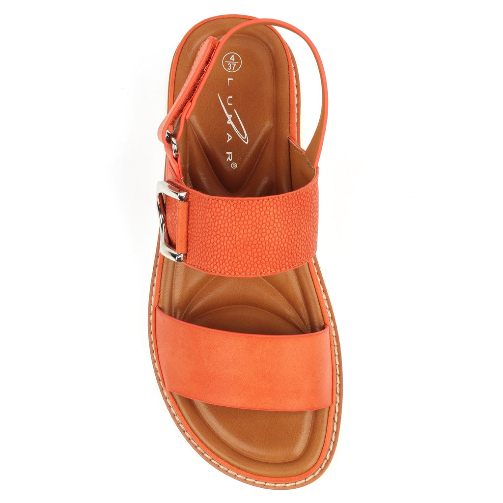 Hope Orange Sandal