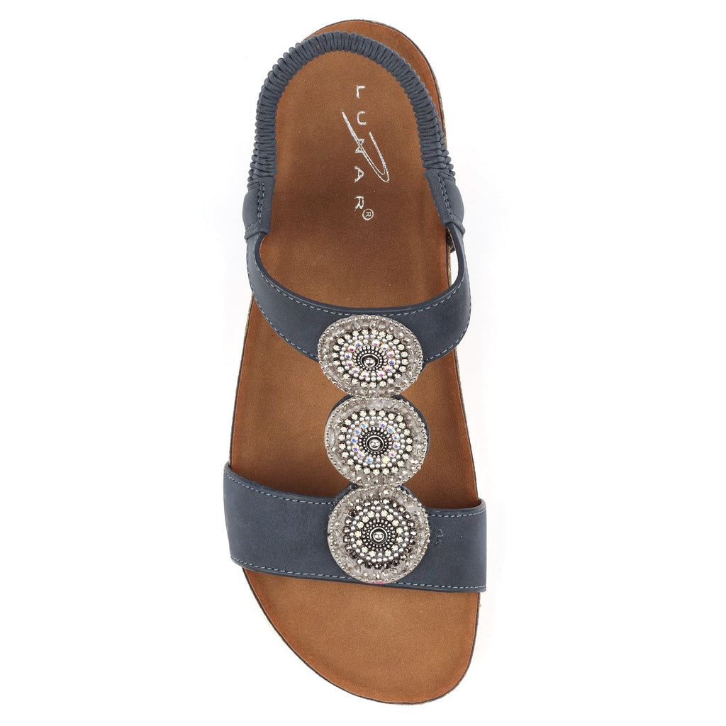 Cassidy Navy Sandal