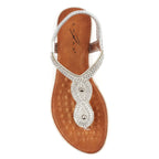 Estelle Silver Sandal