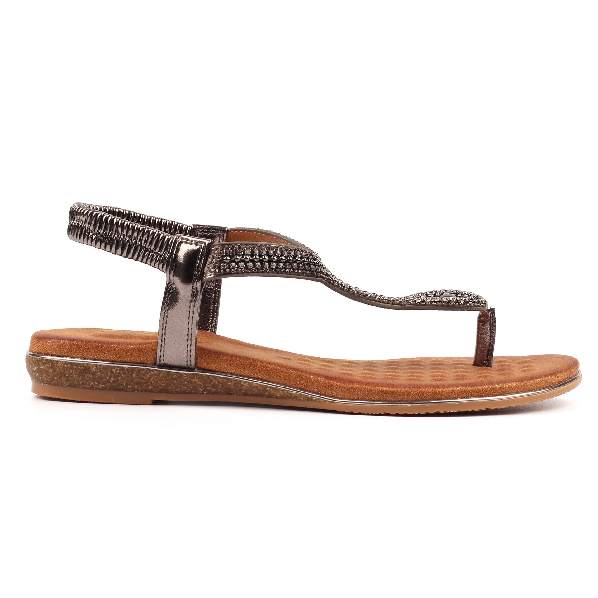 Estelle Pewter Sandal