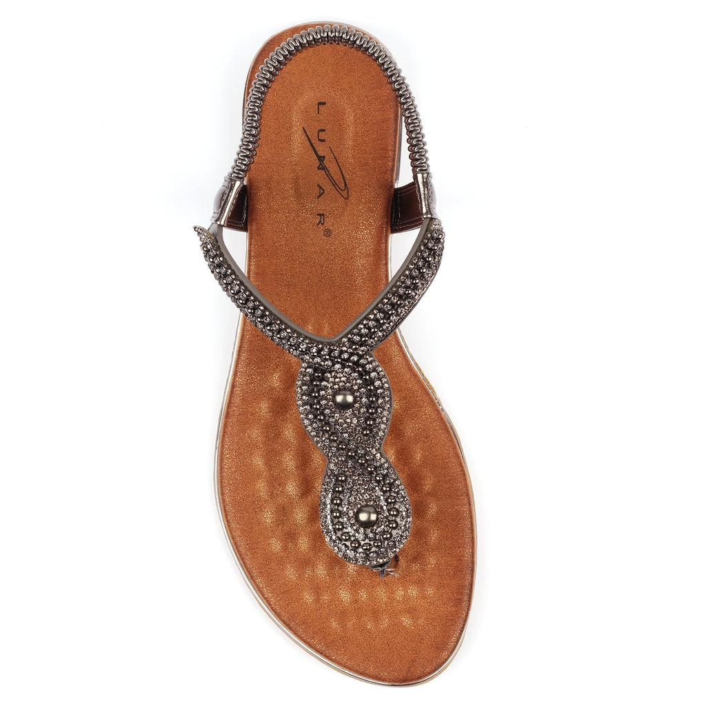 Estelle Pewter Sandal