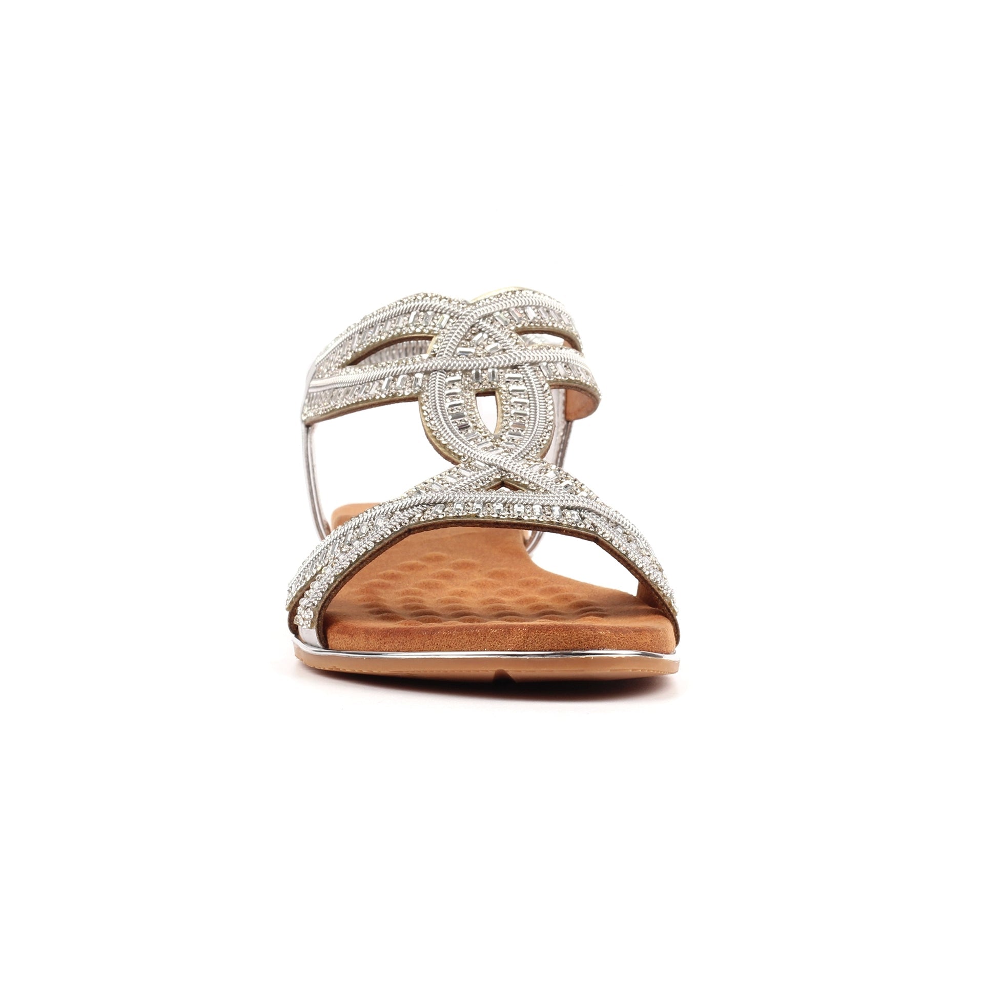 Carrie Silver Sandal
