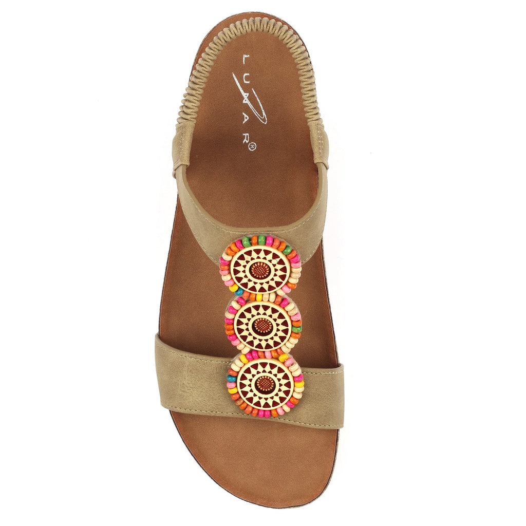 Candice Khaki Sandal