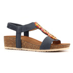 Candice Navy Sandal