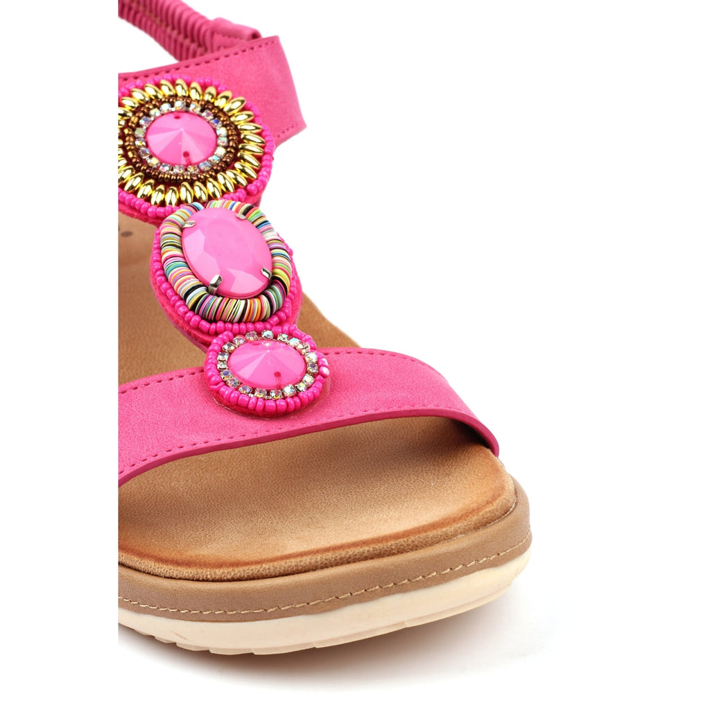Kay Fuchsia Sandal