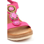 Kay Fuchsia Sandal