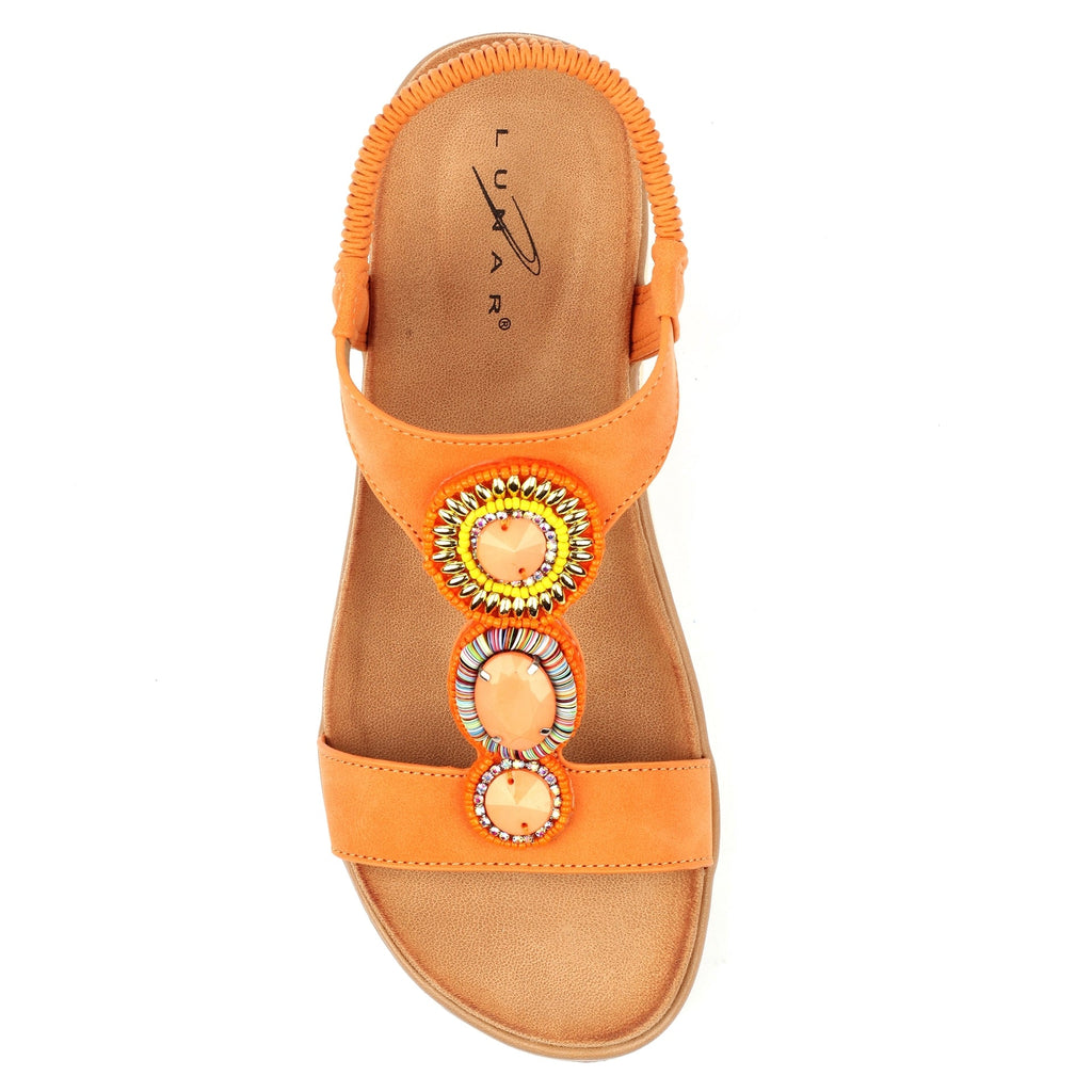 Kay Orange Sandal