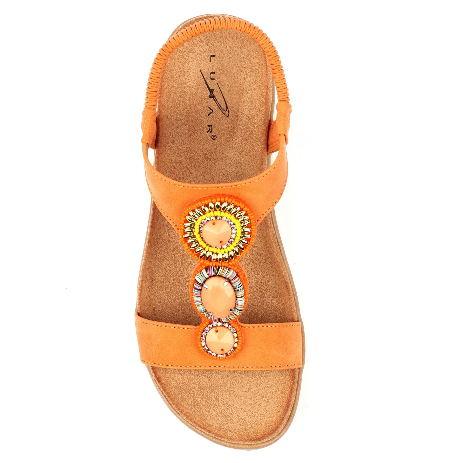 Kay Orange Sandal