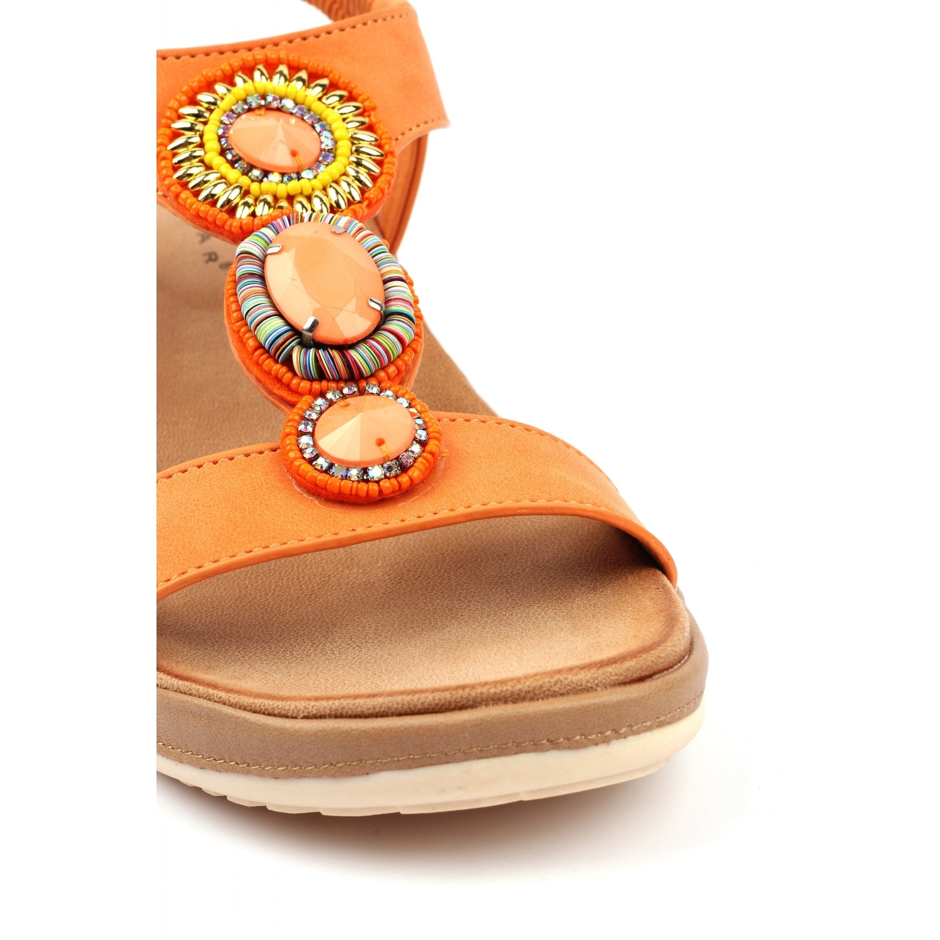 Kay Orange Sandal