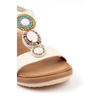 Kay White Sandal