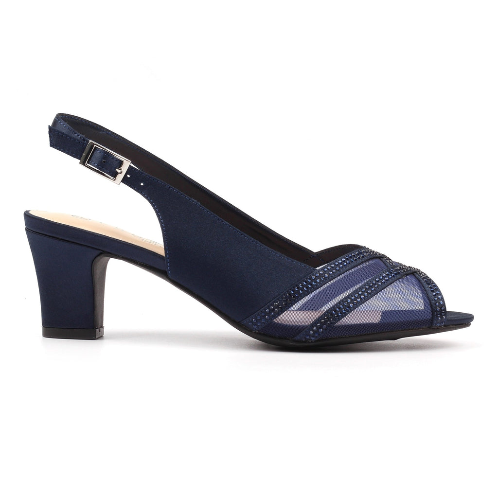 Priscilla Navy Shoe