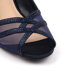 Priscilla Navy Shoe