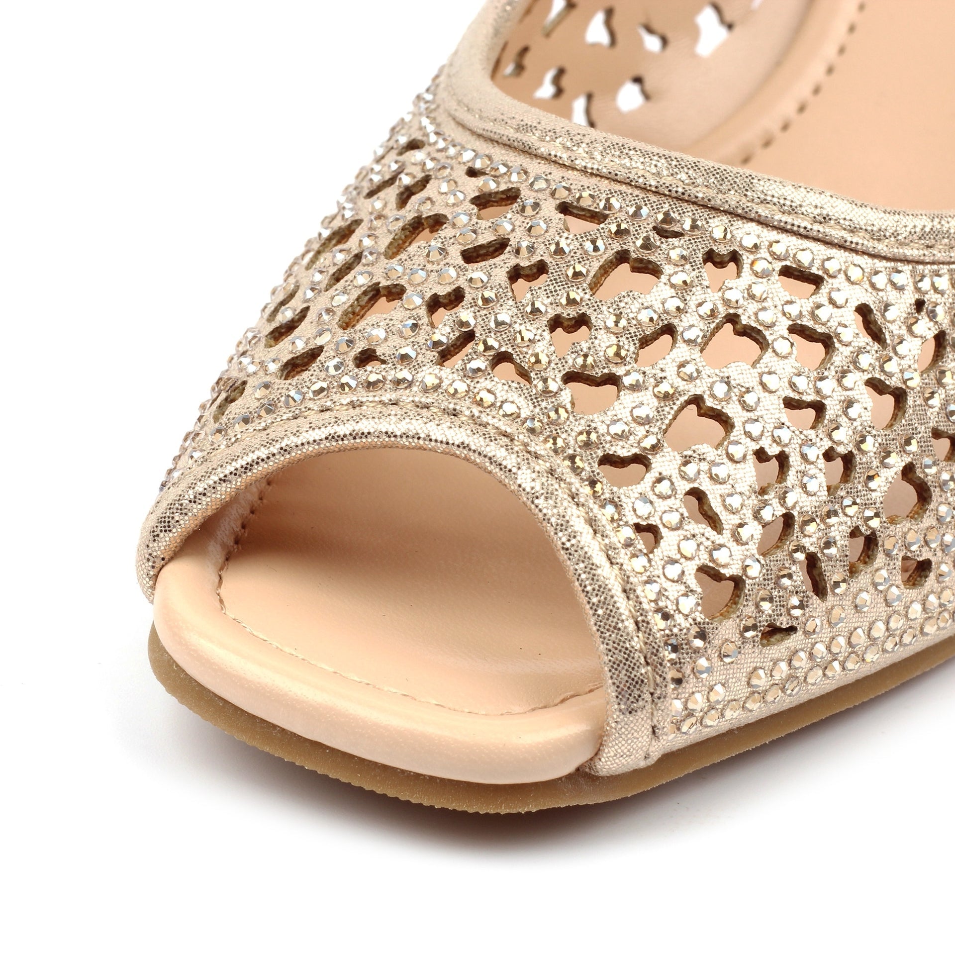 Ramona Gold Shoe