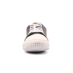 Truffle II Navy Leather Plimsoll