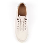 Penelopy White Leather Trainer
