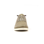 Penelopy Khaki Leather Trainer