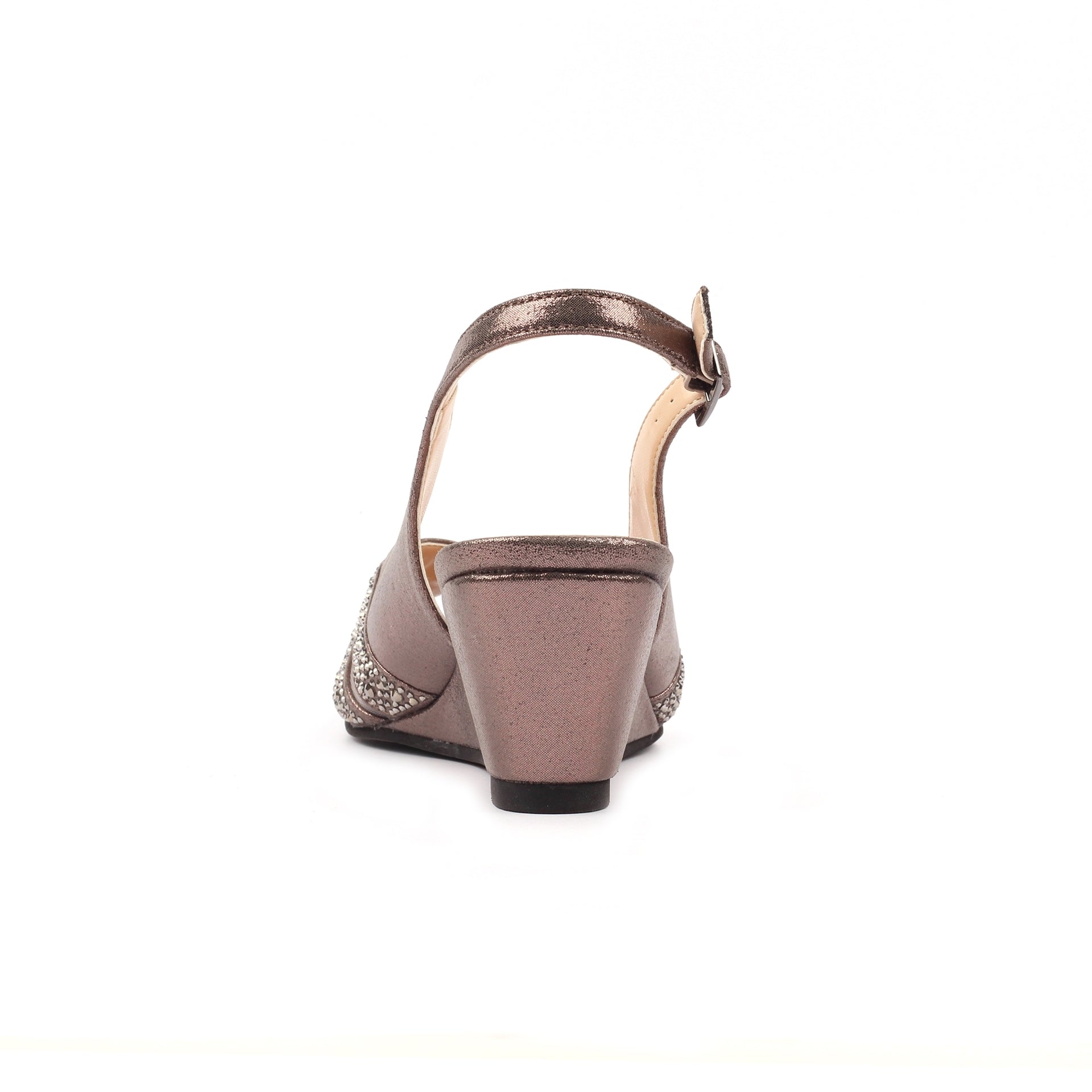 Emmerline Pewter Wedge Shoe