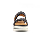 Elise Navy Sandal