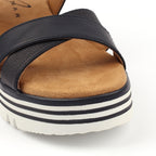 Elise Navy Sandal