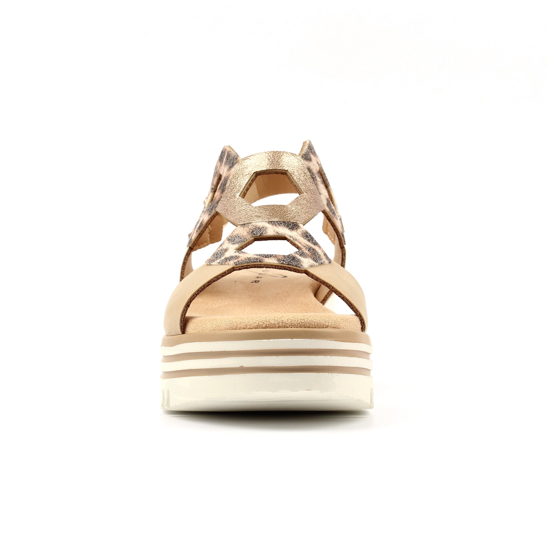 Jaslene Beige Sandal