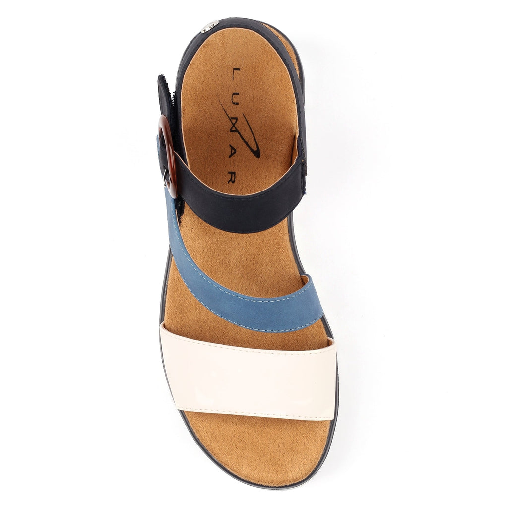 Issy Navy Sandal