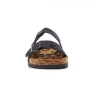 Pecan Navy Sandal