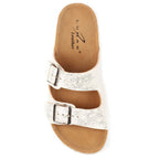 Soda Silver Sandal