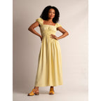 Jaden Mustard Leather Sandal