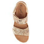 Beatrice Gold Sandal