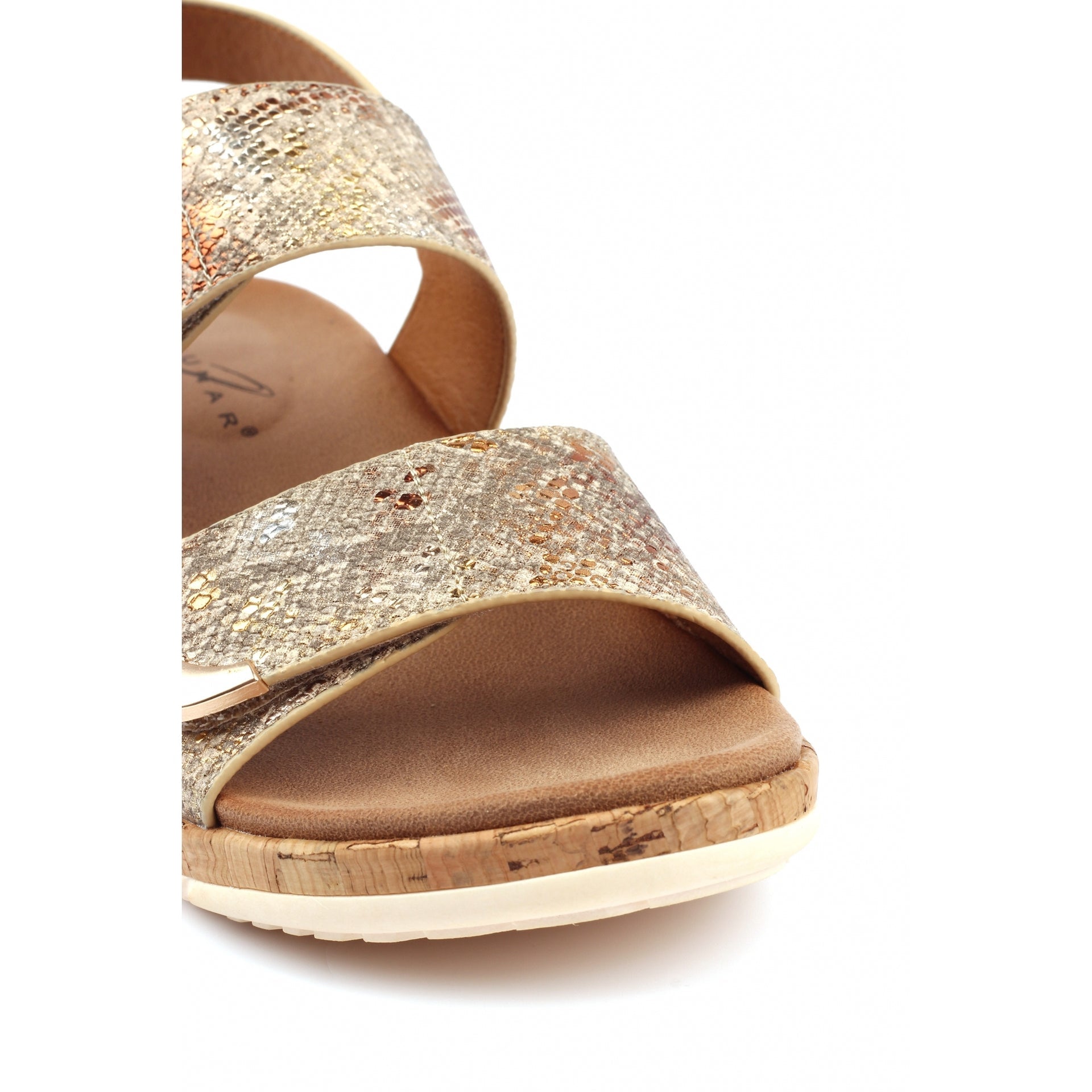 Beatrice Gold Sandal
