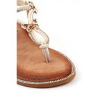 Zentara White Sandal
