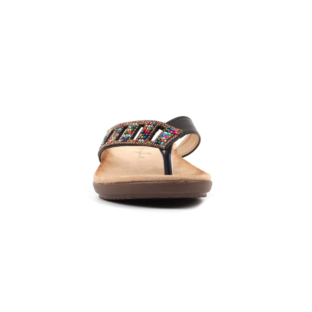 Abigail II Black Sandal