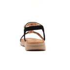 Drift Black Sandal