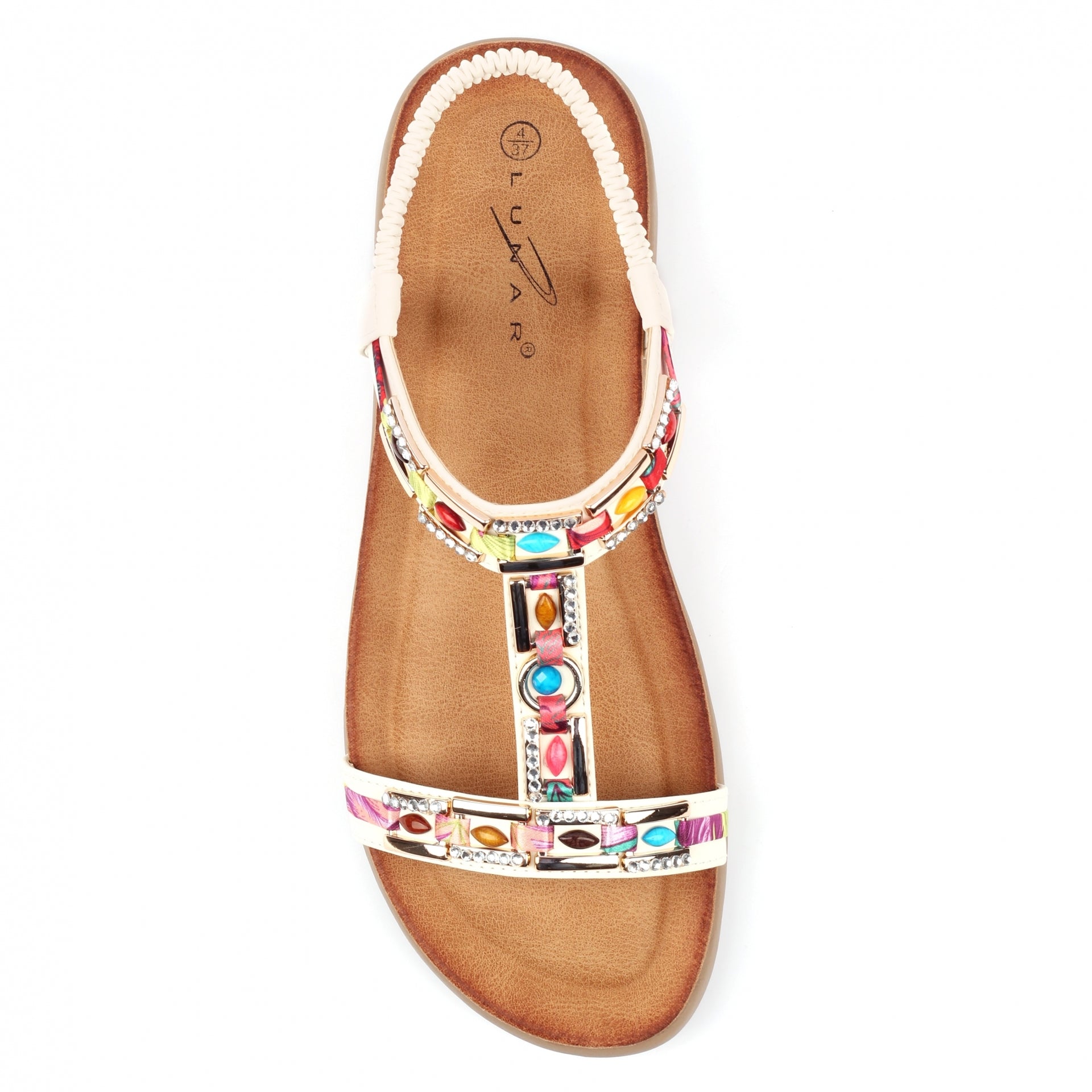 Drift White Sandal