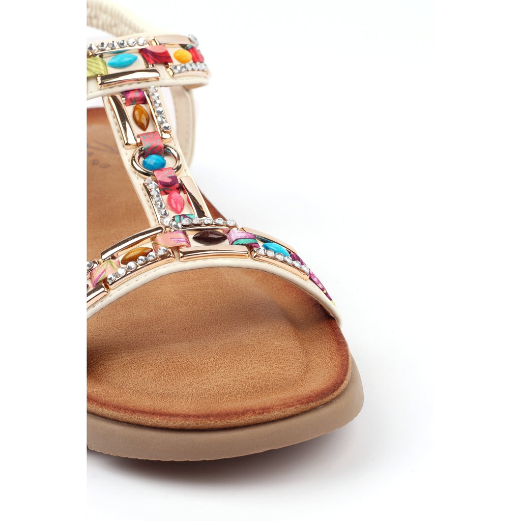 Drift White Sandal