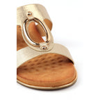Claudia Gold Sandal