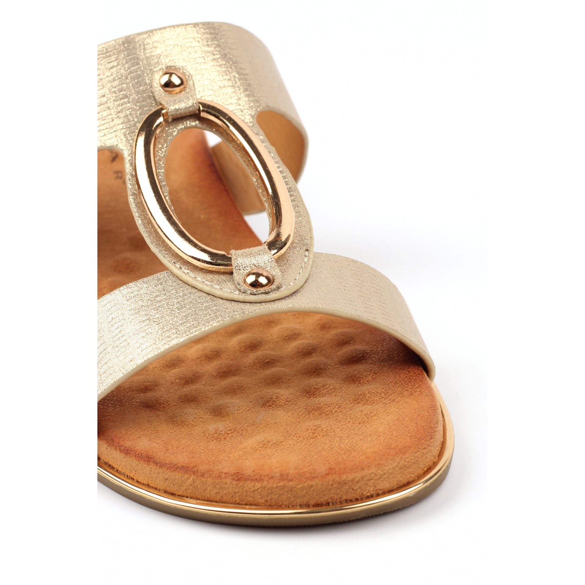 Claudia Gold Sandal