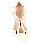 Daniella White Sandal