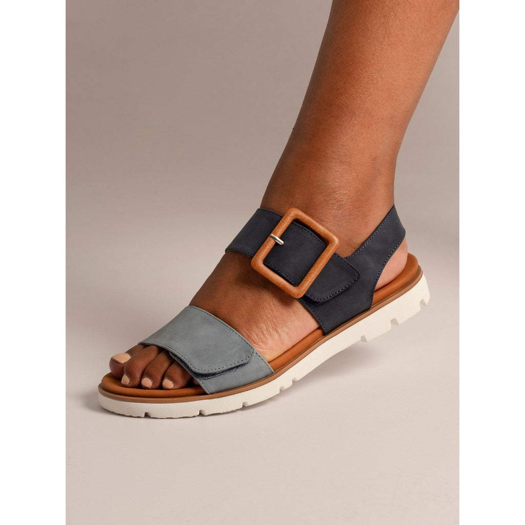 Gabby Navy Sandal