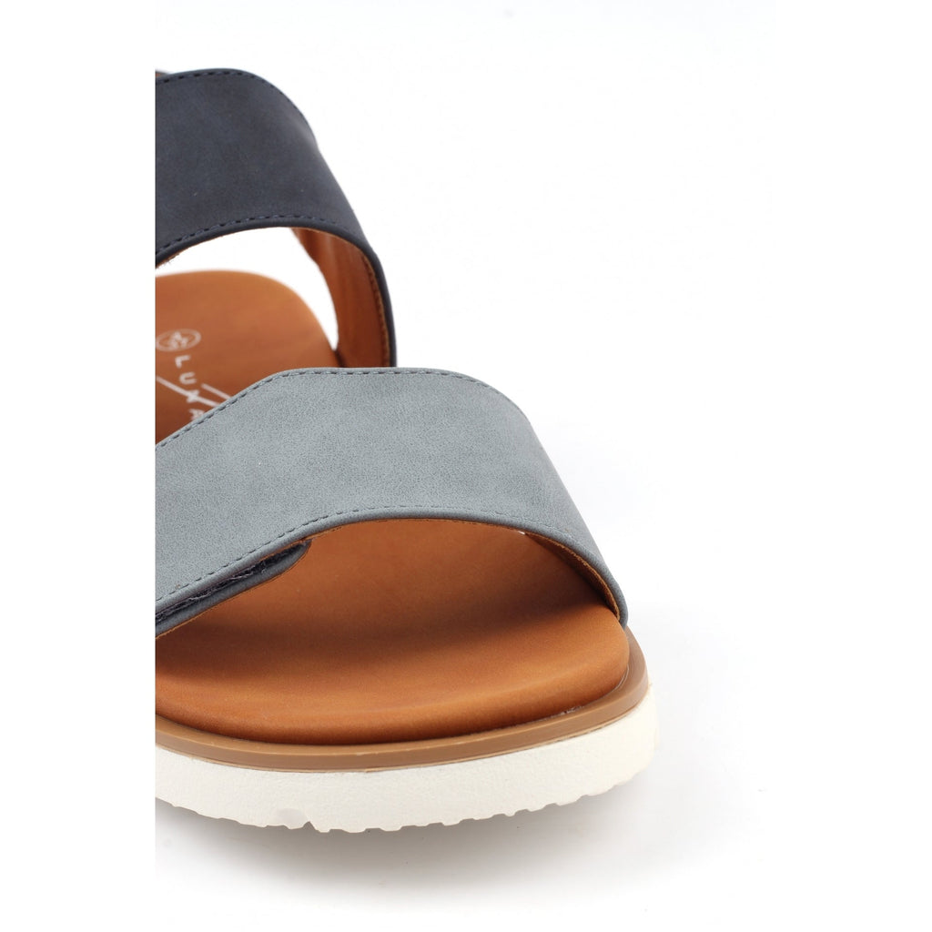 Gabby Navy Sandal