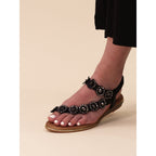 Charlotte II Black Sandal