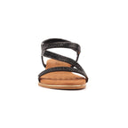 Jazmine Black/Black Wide Fit Sandal