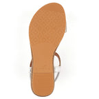 Jazmine Silver Wide Fit Sandal
