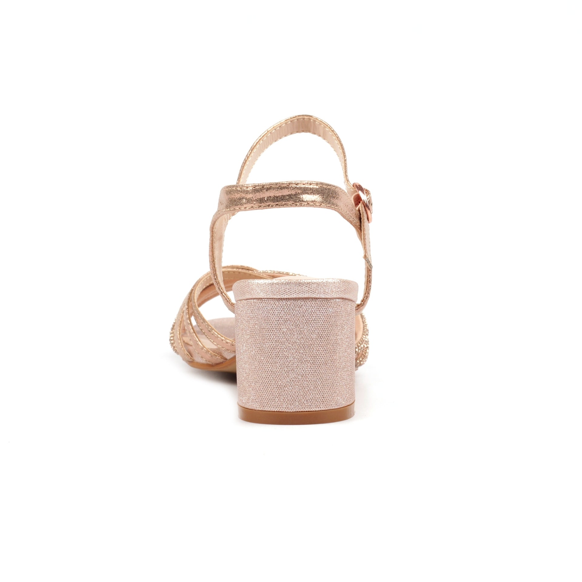 Imani Rose Block Heel Sandal