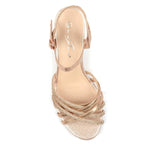 Imani Rose Block Heel Sandal