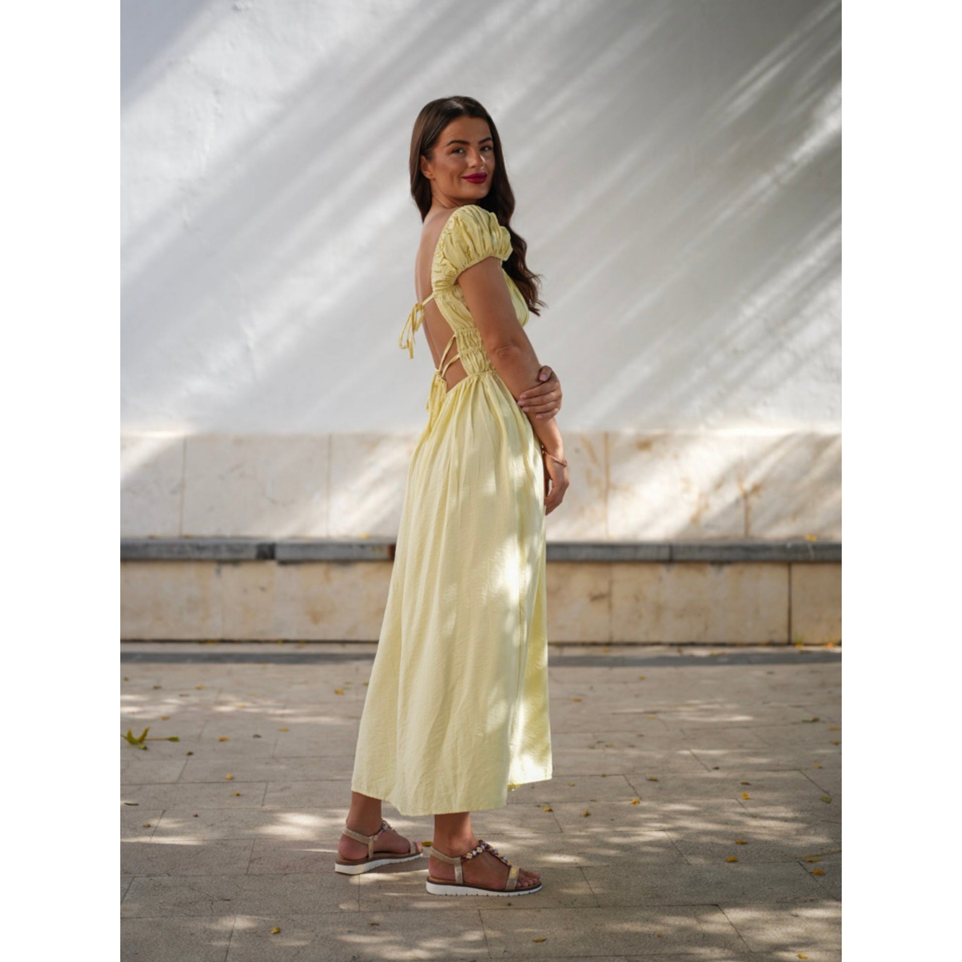 Tempo Gold Sandal