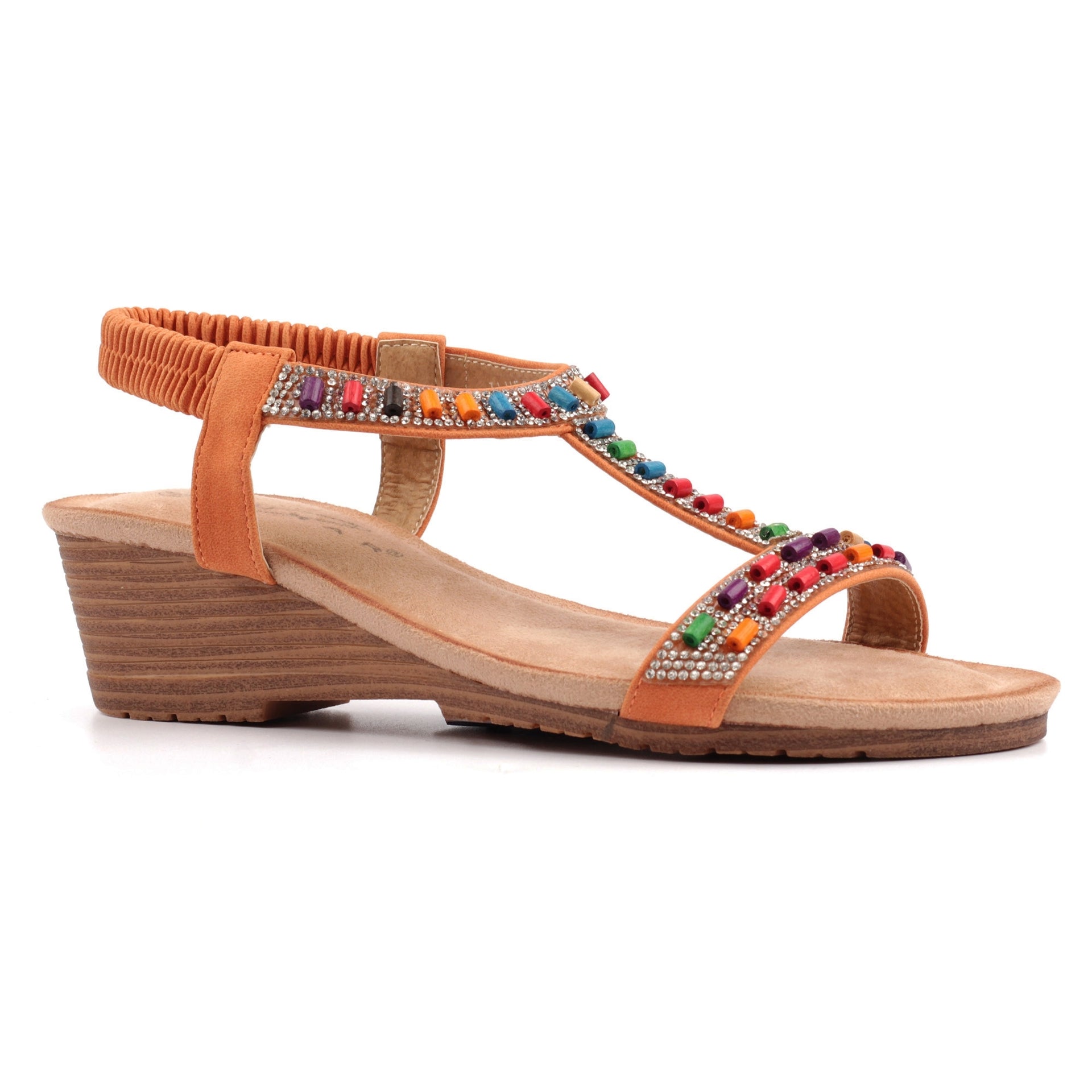 Reese Orange Sandal