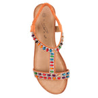Reese Orange Sandal
